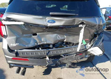 2025 Ford Explorer St из США, поврежденный, VIN 1FMWK8GC2SGC93831